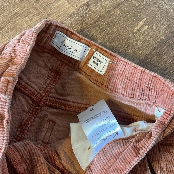 KanCan Signature 90s Cropped Wide Leg Corduroy Cargo Pant - Picture 8 of 10